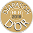 Diapason d'or Hi-fi 2016